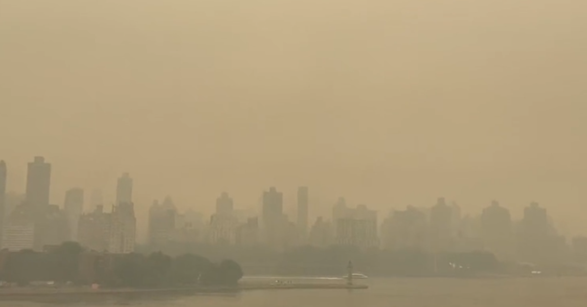 Canadian Wildfire Smoke Triggers Air Quality Warnings As Far South As Georgia Just The News 2676